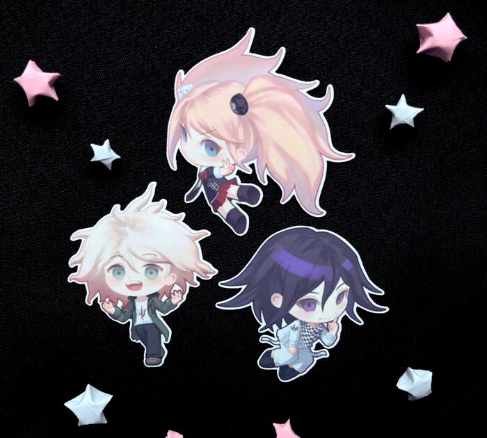 Danganronpa Stickers Danganronpa Stickers