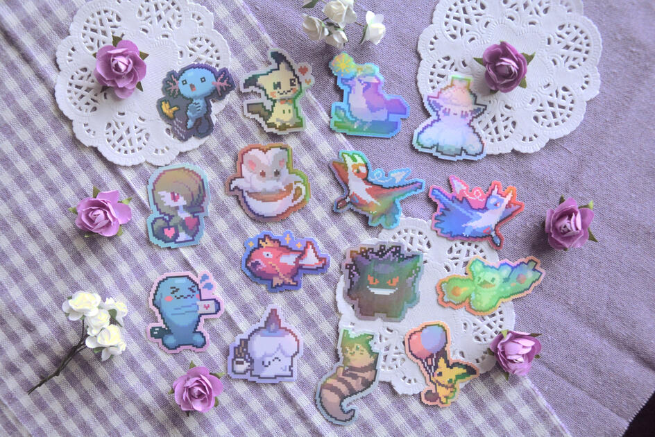 Pokemon Stickers Pokemon Stickers