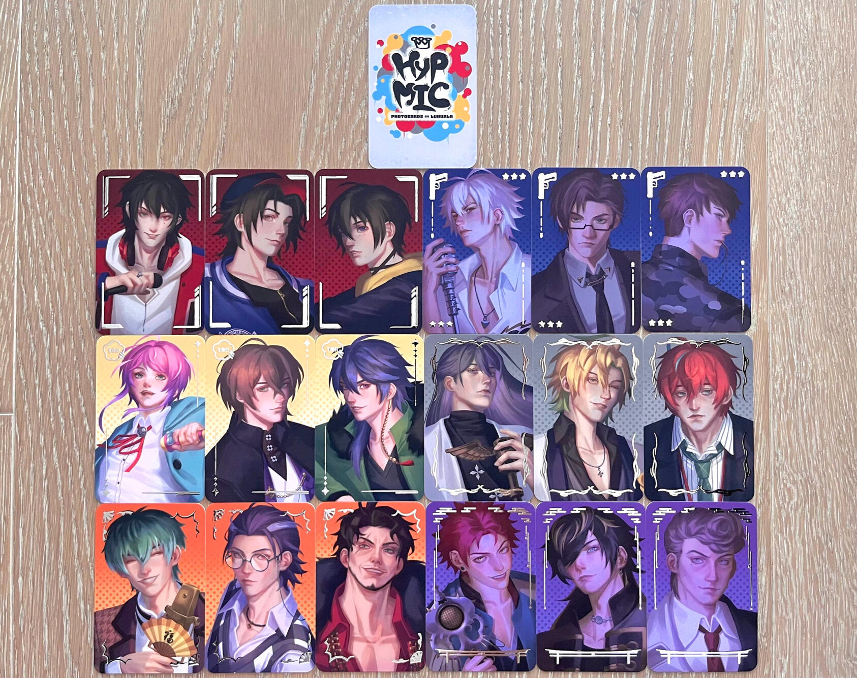 HypMic Photocards