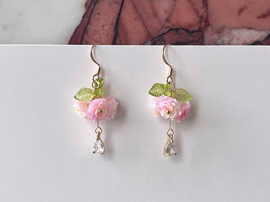 Rose Earrings