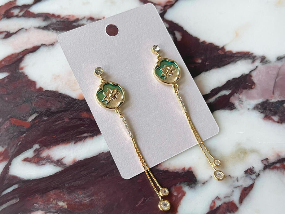 Lotus Earrings