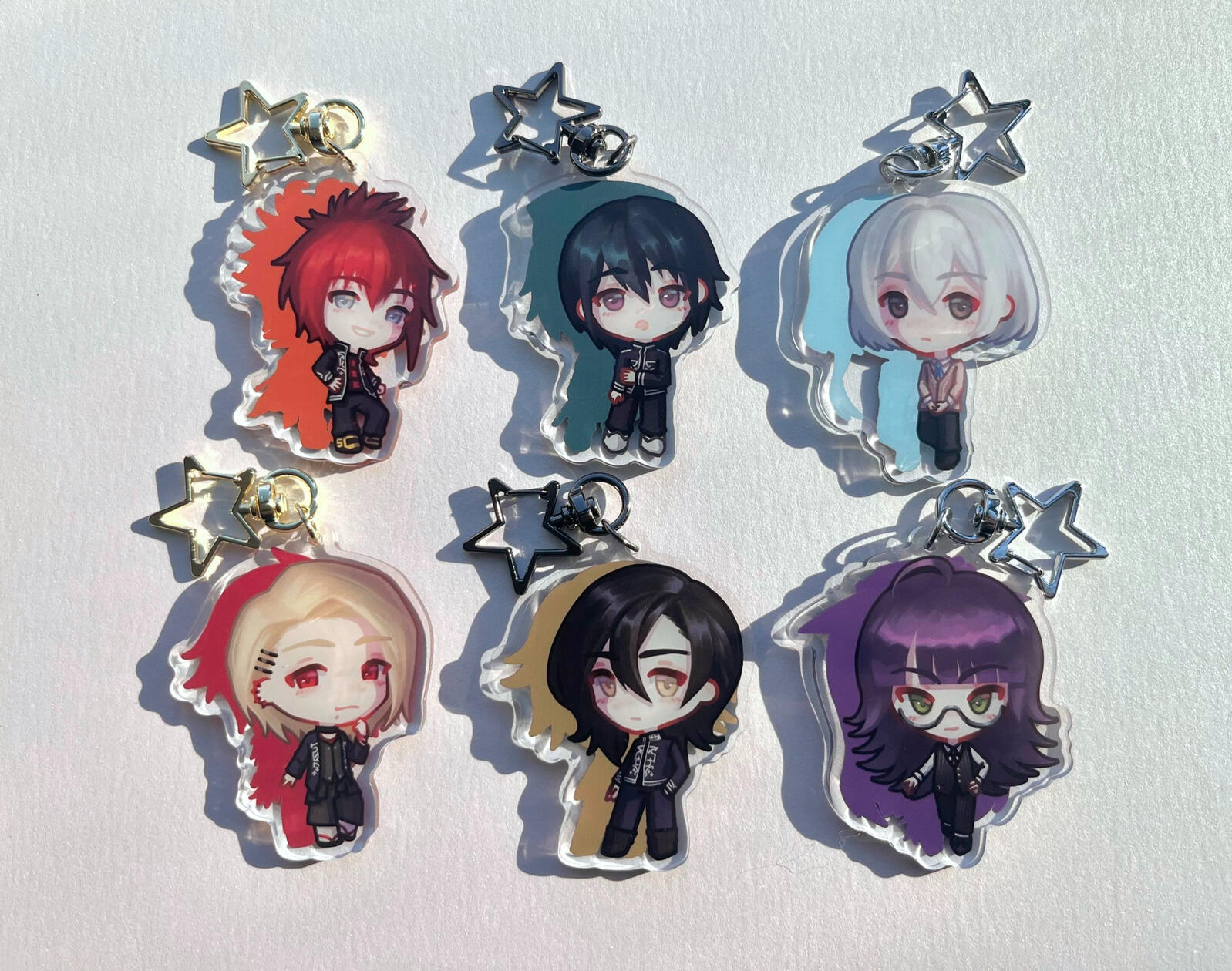 Jack Jeanne Keychains