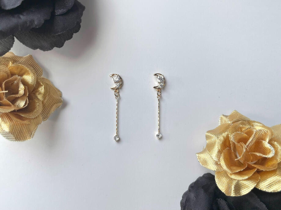 Moon Earrings Moon Earrings